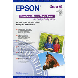 Epson Premium Glossy Photo Paper A3+ A3+  20 ark 255g